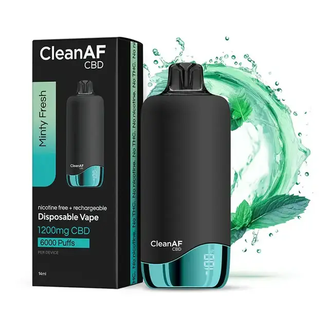Minty Fresh CBD Vape