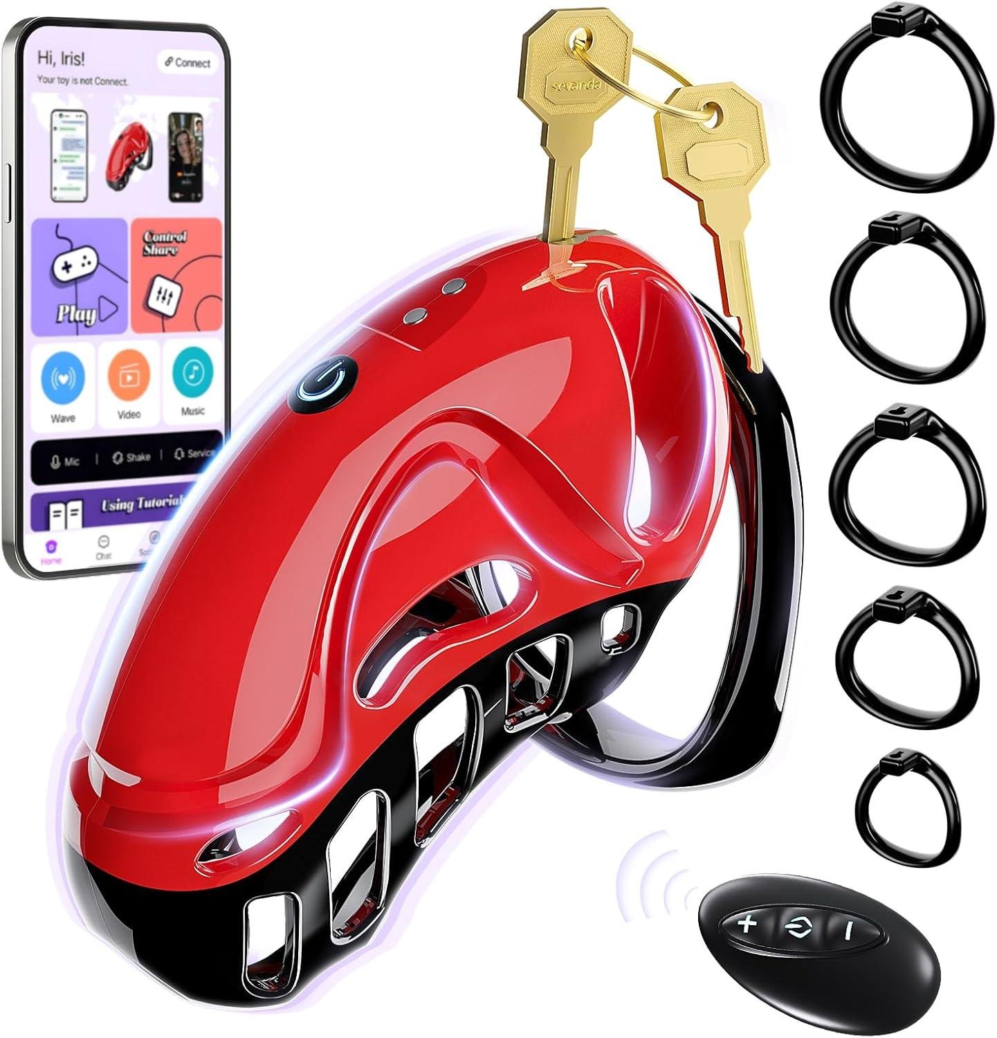 Vibrating Chastity Cage