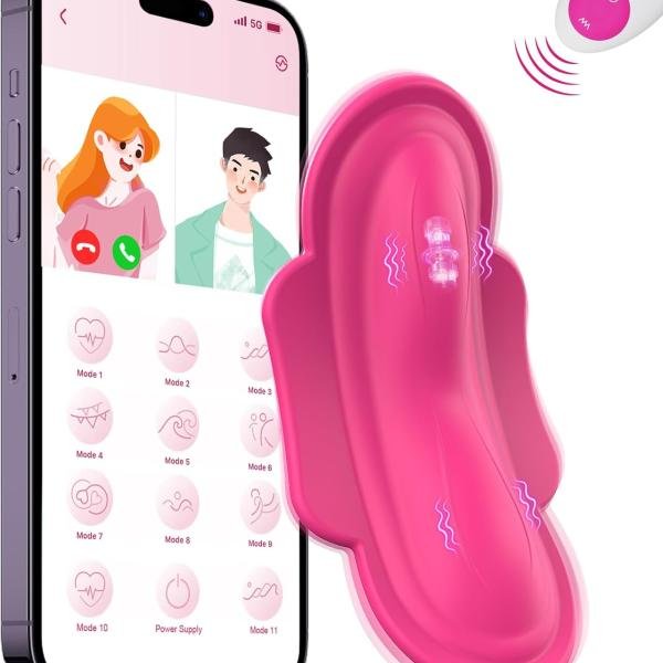 Wearable App Control Panty Vibrator